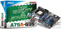 Системная плата MSI A75A-G35 на чипсете AMD A75: подробности