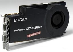 EVGA готовит к выпуску 3D-карту GeForce GTX 580 Classified