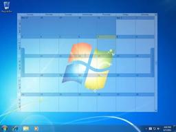 Outlook on the Desktop v.2.0.0 - бесплатная утилита для вывода календарной системы Outlook на Рабочий стол Windows