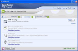 ZoneAlarm v.10.0.250.000 - мощный, но простой и удобный брандмауэр для защиты ПК