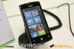 Acer показала на Computex 2011 смартфон под управлением Windows Phone 7