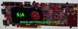 AMD показала на Computex видеокарту Radeon E6760 с шестью цифровыми видеовыходами