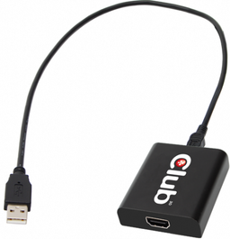 Адаптеры Club 3D SenseVision позволяют подключить мониторы по интерфейсу USB
