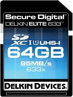 Delkin называет карту памяти Elite633 самой быстрой в мире картой SDXC объемом 64 ГБ