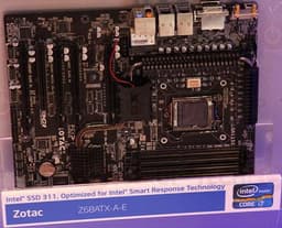 ZOTAC показала системную плату формфактора ATX на базе чипсета Intel Z68