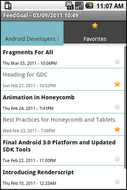 FeedGoal 1.6.3 — чтение новостей RSS/Atom на Android
