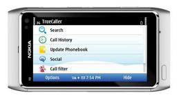 TrueCaller 2.90 для Symbian позволяет выяснить, кто звонит