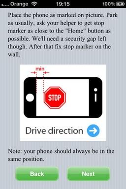 sParking для iPhone поможет припарковать автомобиль