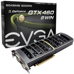 EVGA выпускает двухпроцессорную видеокарту GeForce GTX 460 2Win