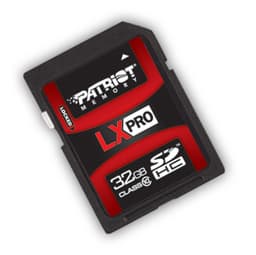 Карты памяти Patriot Memory LX Pro SDHC Class 10 передают данные со скоростью 20 МБ/с 