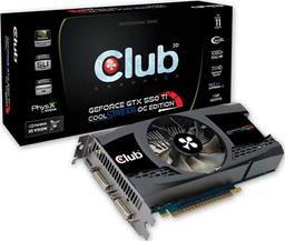 Club 3D GeForce GTX 550 Ti CoolStream OC Edition — символически разогнанный вариант 3D-карты на новом GPU NVIDIA