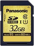 Новые карты памяти Panasonic SDHC UHS-I развивают скорость до 95 МБ/с