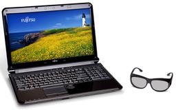 Fujitsu оснащает 3D-экраном ноутбук Lifebook AH572