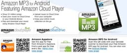Amazon Cloud Player для смартфонов под управлением Android