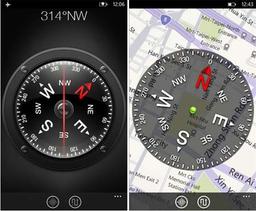 HTC Compass – цифровой компас для смартфонов с Windows Phone 7