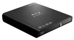Внешний оптический привод Samsung SE-406A поддерживает чтение дисков Blu-ray