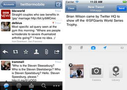 Новая версия Twitter для iOS поддерживает работу с камерами iPad 2