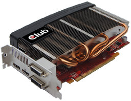 Club 3D оснащает карты Radeon HD 6750 и HD 6770 оригинальными кулерами и пассивными радиаторами