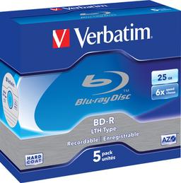 Verbatim представила диски Blu-ray BD-R LTH 6x объемом 25 ГБ