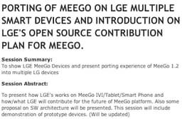LG скоро покажет два мобильных устройства под управлением MeeGo