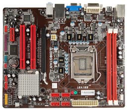 В оснащение платы BIOSTAR H61MU3 входят порты USB 3.0