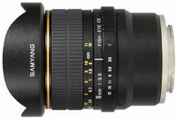 Начались продажи объектива Samyang 8mm f/3.5 Fish-eye CS VG10 с байонетом Sony E