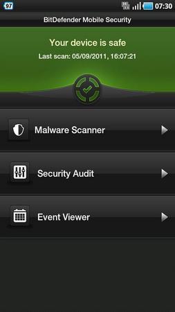 BitDefender Mobile Security Beta — новый антивирусный пакет для Android