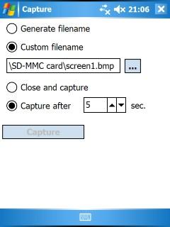PDAcraft Capture 1.0.3 поможет сделать скриншот на Windows Mobile