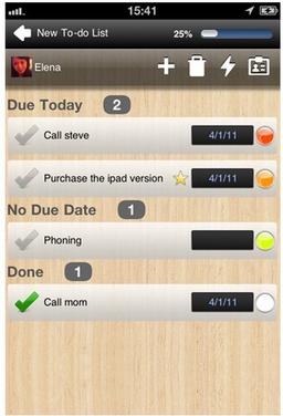 Delegate 2.0.1 — составление списка дел для iOS