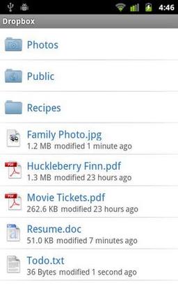 Dropbox 2.3.12.10 для Android — доступ к файлам на мобильном