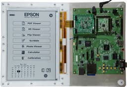 E Ink, Epson Develop 300-dpi ePaper