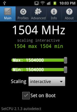Процессор смартфона Samsung Galaxy S II разогнан до 1,5 ГГц