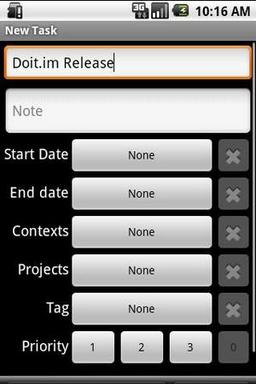 Doit.im для Android 3.2.3 помогает упорядочить дела