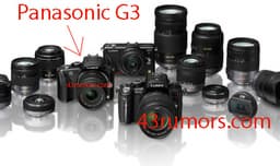 Первое изображение камеры Panasonic G3 появилось накануне официальной премьеры; названа цена