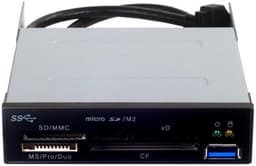 SilverStone FP37: кардридер с поддержкой носителей SDXC и интерфейсом USB 3.0