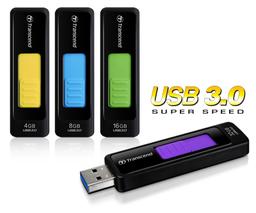 Накопители Transcend JetFlash 760 защищают разъем USB 3.0 сдвижным механизмом