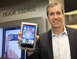 Представлен планшет Barnes & Noble Nook Tablet ценой $249
