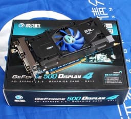 3D-карта Galaxy GeForce GTX 550 Ti Display4 поддерживает до четырех мониторов