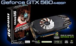 Inno3D немного разгоняет 3D-карту GTX 560 Ti 448SP HyperCore и оснащает ее системой охлаждения собственной разработки