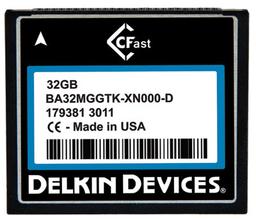 Delkin Devices начинает поставки карт памяти CFast промышленного класса