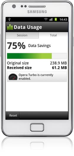 Выпущены новые версии Opera Mini 6.5 и Opera Mobile 11.5 со счетчиками экономии