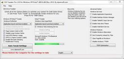 SSD Tweaker v.2.15 - утилита настройки ОС для наилучшего взаимодействия с SSD-дисками