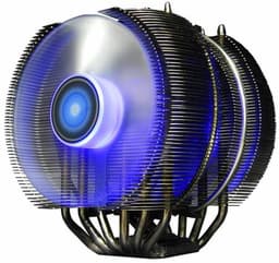 Процессорный кулер Zalman CNPS12X укомплектован тремя 120-мм вентиляторами