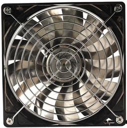 Алюминиевые лопасти вентилятора Prolimatech Vortex Fan Aluminum подсвечиваются красным