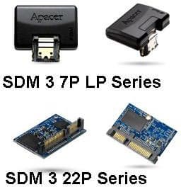 Модульные SSD Apacer SDM 3 рассчитаны на работу в расширенном диапазоне температур	