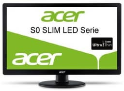 В тонких мониторах Acer S0 используются панели типа TN и светодиодная подсветка
