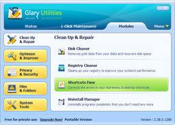Glary Utilities v.2.44 - сборник утилит для настройки операционных систем Windows