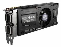 KFA2 готовит видеокарту GeForce GTX 570 с поддержкой четырёх мониторов одновременно