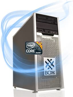 Процессор рабочей станции 3DBOXX 3970 XTREME работает на частоте 4,5 ГГц