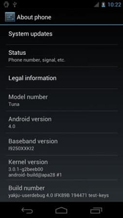 Видео дня: смартфон Samsung Galaxy Nexus с ОС Android 4.0